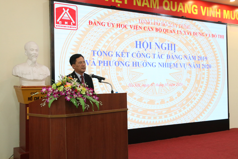 AMC tổng kết công tác Đảng năm 2019, triển khai nhiệm vụ năm 2020