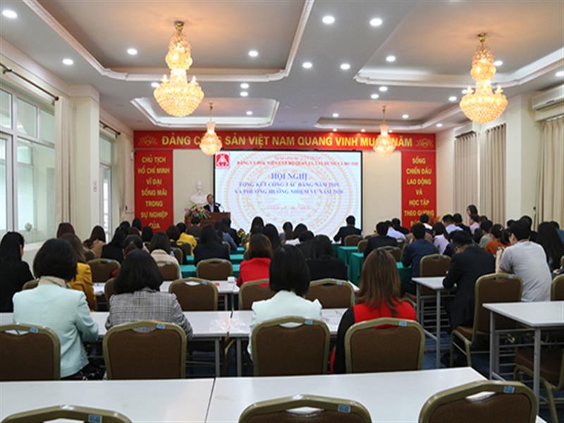 AMC tổng kết công tác Đảng năm 2019, triển khai nhiệm vụ năm 2020